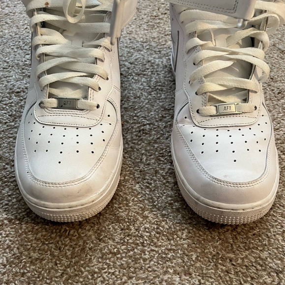 Nike Hightop Air Force Ones White - Picture 4 of 6
